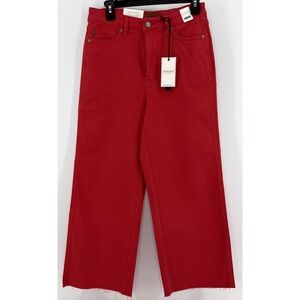 Judy Blue Jeans Women 9/29 High Waist Red Tummy Control Stretch Denim Casual NWT